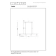 Lucide TIANA függeszték fém, fekete, pezsgő, GU10, 25W - 65401/04/05
