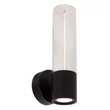Lucide FILANI kültéri fali lámpa fém, üveg, fekete, áttetsző, LED, 8W, 600lm, 2700K, IP54 - 66800/08/30