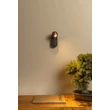 Lucide MONTANA fali lámpa fém, fekete, barna, LED, 6.3W, 415lm, 2700K-4000K - 68200/06/96