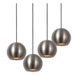 Lucide MONTANA függeszték fém, fekete, szürke, LED, 5.7W, 390lm, 2700K-4000K - 68400/92/15