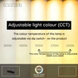 Lucide JASMINE függeszték fém, üveg, réz, füstszín, LED, 4W, 360lm, 2200K-3300K - 74420/07/65