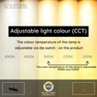 Lucide JASMINE függeszték fém, üveg, réz, füstszín, LED, 4.5W, 292lm, 2200K-3300K - 74420/12/65