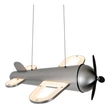 Lucide FOKKER függeszték, gyerek lámpa fém, szürke, LED, 28W, 1400lm, 2500K - 77490/26/15