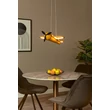 Lucide FOKKER függeszték, gyerek lámpa fém, sárga, LED, 28W, 1400lm, 2500K - 77490/26/34