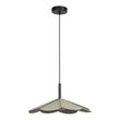 Lucide BLOMSTER függeszték fém, fa, fekete, zöld, LED, 9W, 570lm, 2700K - 77493/07/33