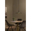 Lucide BLOMSTER függeszték fém, fa, fekete, zöld, LED, 9W, 570lm, 2700K - 77493/07/33