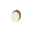 Lucide ALINDA asztali lámpa fa, üveg, barna, opál, LED, 9W, 440lm, 3000K - 77591/15/41