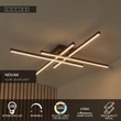 Lucide NOVAK mennyezet lámpa fém, fekete, LED, 42W, 1500lm, 2700K-4000K - 78100/42/30