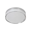 Lucide PLANO fürdőszobai mennyezet lámpa fém, akril, króm, opál, LED, 11W, 640lm, 2700K-4000K, IP44 - 78151/12/61