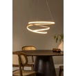 Lucide ESPIRAL függeszték fém, barna, LED, 40W, 2500lm, 2700K-4000K - 78403/40/41
