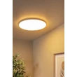 Lucide OLSON fürdőszobai mennyezet lámpa műanyag, fehér, LED, 45W, 3100lm, 3000K-6500K, IP44 - 79190/45/61
