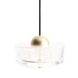 Maxlight LIPARI függeszték fém, akril, arany, áttetsző, LED, 6W, 524lm, 3000K - P0542