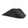 Maxlight CARBON függeszték filc, fekete, LED, 8W, 420lm, 3000K - P0567