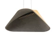 Maxlight CARBON függeszték filc, sárga, LED, 8W, 420lm, 3000K - P0569