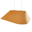 Maxlight CARBON függeszték filc, sárga, LED, 8W, 420lm, 3000K - P0569