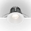 Maytoni Zoom beépíthető szpot lámpa fém, fehér, LED, 3000K, 6W, 420lm, IP65 - DL034-01-06W3K-D-W