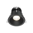 Maytoni Zoom beépíthető szpot lámpa fém, fekete, LED, 3000K, 12W, 890lm, IP65 - DL034-L12W3K-D-B