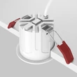 Maytoni ALFA beépíthető szpot lámpa fém, fehér, LED, 10W, 2700K, 500Lm - DL043-01-10W2.7K-RD-W-DE