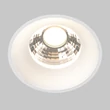 Maytoni ROUND beépíthető szpot lámpa fém, fehér, LED, 3000K, 12W, 920lm - DL058-12W3K-TRS-W