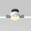 Maytoni ROUND beépíthető szpot lámpa fém, fehér, LED, 3000K, 7W, 460lm - DL058-7W3K-TRS-W