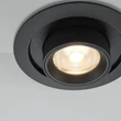 Maytoni HIDDEN beépíthető szpot lámpa fém, műanyag, fekete, LED, 3000K, 10W, 760lm - DL095-01-10W3K-B