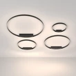 Maytoni Rim mennyezet lámpa fém, fekete, LED, 4000K, 25W, 1200lm - MOD058CL-L25B4K