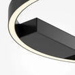 Maytoni RIM mennyezet lámpa fém, műanyag, fekete, fehér, LED, CCT, 24W,  - MOD058CL-L25BK