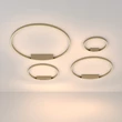 Maytoni Rim mennyezet lámpa fém, sárgaréz, LED, 3000K, 25W, 1200lm - MOD058CL-L25BS3K