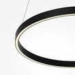 Maytoni RIM függeszték fém, műanyag, fekete, fehér, LED, CCT, 36W - MOD058PL-L32BK