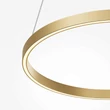 Maytoni RIM függeszték fém, műanyag, sárgaréz, fehér, LED, CCT, 36W - MOD058PL-L32BSK