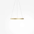 Maytoni RIM függeszték fém, műanyag, sárgaréz, fehér, LED, CCT, 36W - MOD058PL-L32BSK