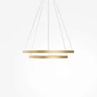 Maytoni RIM függeszték fém, műanyag, sárgaréz, fehér, LED, 83W, CCT - MOD058PL-L74BSK