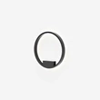 Maytoni RIM fali lámpa fém, műanyag, fekete, fehér, LED, 23W, CCT - MOD058WL-L25BK