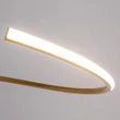 Maytoni CURVE függeszték fém, sárgaréz, LED, 2600K-3500K, 31W, 2100lm - MOD242PL-L33BSK