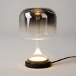 Maytoni SPIRITO asztali lámpa fém, üveg, fekete, füstszín, LED, 13W, 3000K, 1600Lm - MOD286TL-L8B3K