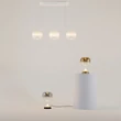 Maytoni SPIRITO asztali lámpa fém, üveg, arany, áttetsző, LED, 13W, 3000K, 1600Lm - MOD286TL-L8G3K