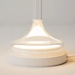 Maytoni SPIRITO asztali lámpa fém, üveg, fehér, áttetsző, LED, 13W, 3000K, 1600Lm - MOD286TL-L8W3K