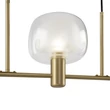 Maytoni Vision függeszték fém, üveg, arany, E14 - MOD411PL-03G