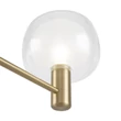 Maytoni Vision függeszték fém, üveg, arany, E14 - MOD411PL-06G