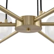 Maytoni Vision függeszték fém, üveg, arany, E14 - MOD411PL-06G