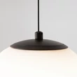 Maytoni TWINS függeszték fém, üveg, fekete, fehér, LED, 26W, 3000K, 1700Lm - MOD427PL-L30B3K1