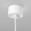 Maytoni FOCUS függeszték fém, fehér, LED, 3000K, 12W, 1000lm - P072PL-L12W3K-1