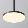 Maytoni PLATO függeszték fém, műanyag, fekete, fehér, LED, 3000K, 12W, 700lm - P076PL-L12W3K-B