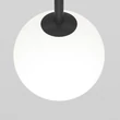 Maytoni LUNA fényforrás Exility mágneses sinrendszerhez fém, üveg, fekete, fehér, LED, 6W, 2700-6000K, 300Lm - TR038-4-5WTW-DD2-B