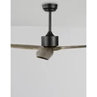 NovaLuce VENTO ventilátor fém, fa, fekete, barna - 5231301