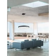 NovaLuce ALBI függeszték fém, műanyag, fekete, fehér, LED, 50W, 3000K, 2500Lm - 8105602-D