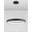 NovaLuce ALBI függeszték fém, műanyag, fekete, fehér, LED, 50W, 3000K, 2500Lm - 8105602-D