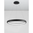 NovaLuce ALBI függeszték fém, műanyag, fekete, fehér, LED, 50W, 3000K, 2500Lm - 8105602-D