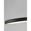 NovaLuce ALBI függeszték fém, műanyag, fekete, fehér, LED, 50W, 3000K, 2500Lm - 8105602-D