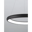 NovaLuce ALBI függeszték fém, műanyag, fekete, fehér, LED, 80W, 3000K, 4000Lm - 8105604-D